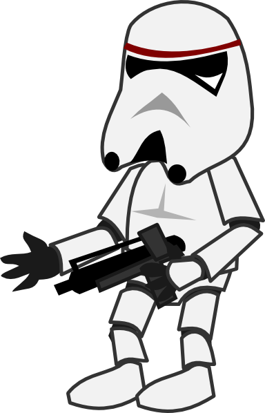 ... Storm trooper clip art ...