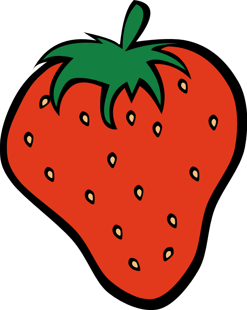 Strawberry Clip Art - Clipart Of Fruit