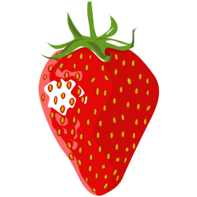 Free Cartoon Strawberry Clip 