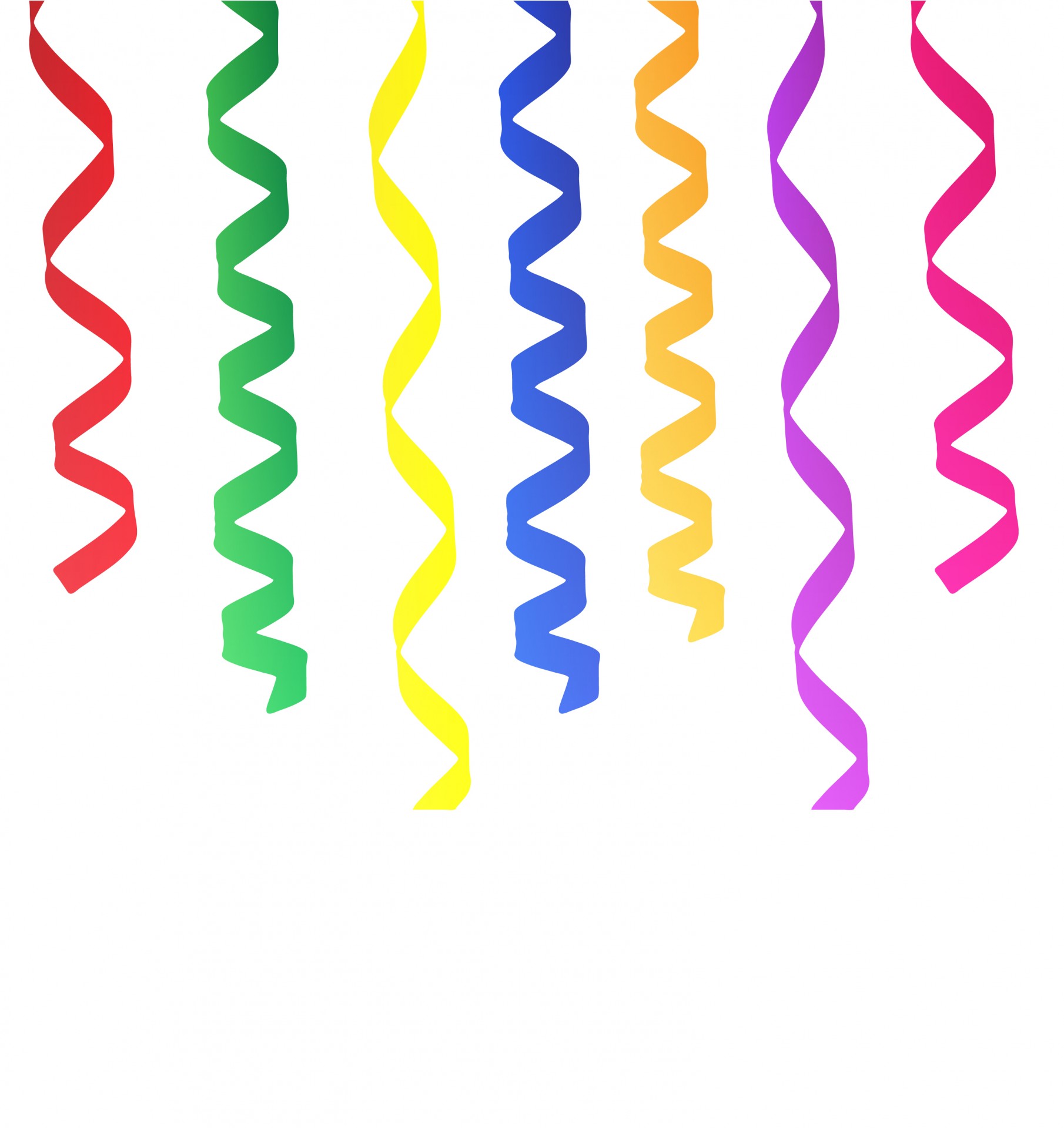 Streamers Ribbons Colorful Clipart Free Stock Photo Hd Public