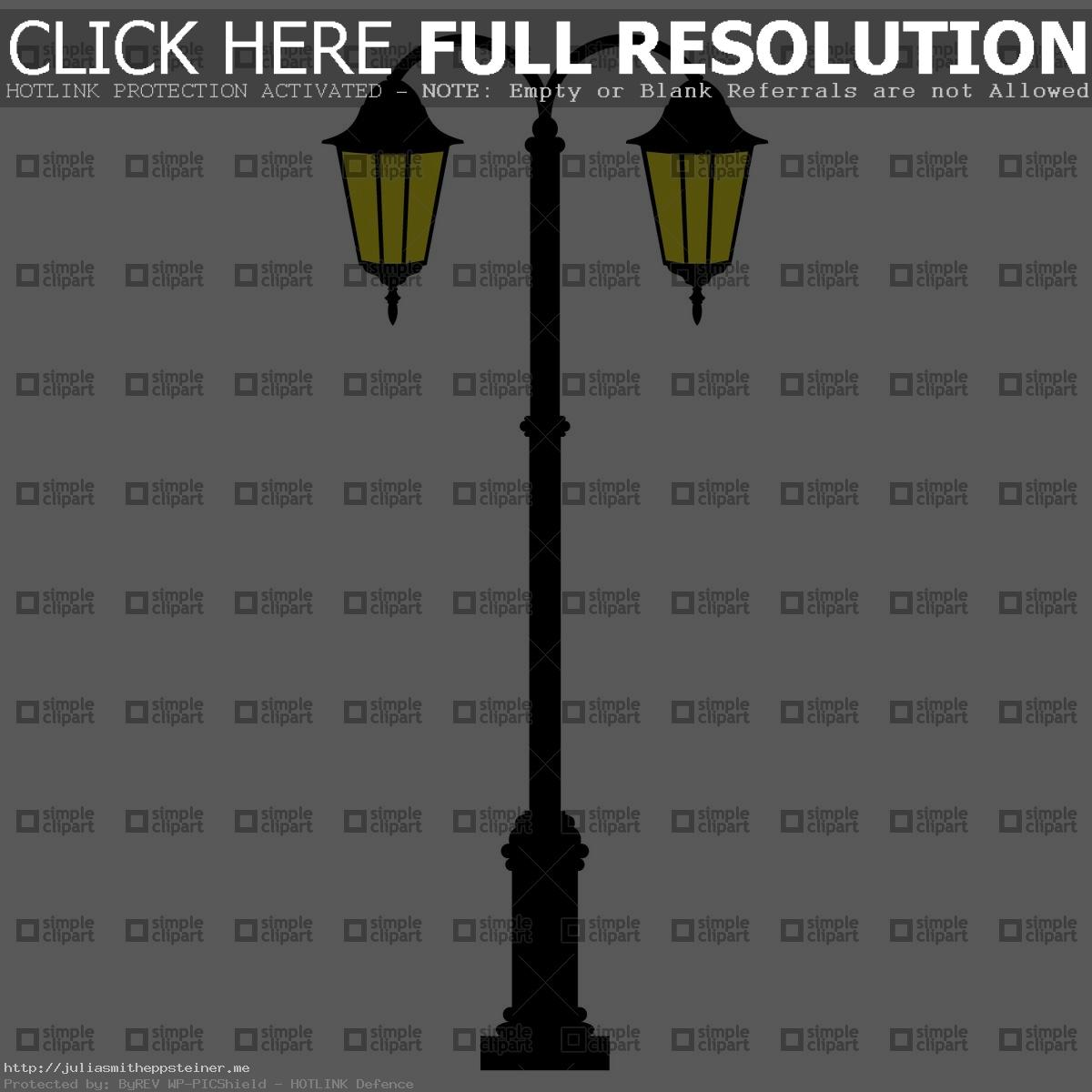 . ClipartLook.com Street Lamp Vector Image 1472 Simple For Alluring Light Street Light  PNG Clipart ClipartLook.com 