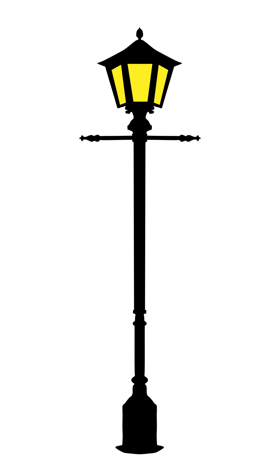 Vintage Street Lamp Clipart