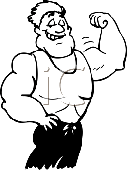 Strong Man Clipart Strong .