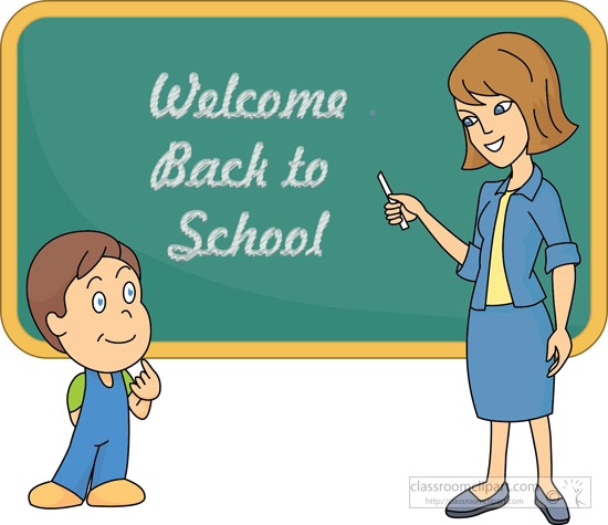 Student and teacher clipart - - Teacher And Students Clipart