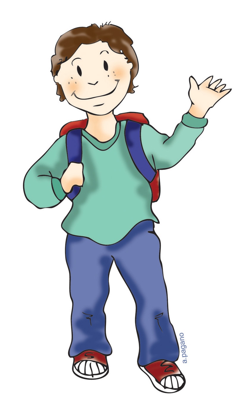 Free Happy Student Clipart