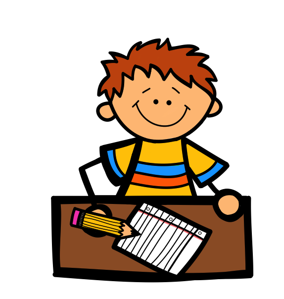 Student Images Clip Art - Student Working Clipart