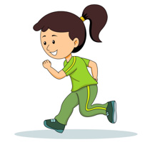 Student Jogging Running For Exercise Size: 96 Kb