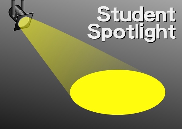 Student Spotlight clip art Free vector 120.03KB