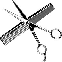 stylist clipart - Hair Scissors Clip Art