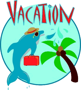 Vacation beach clip art free 