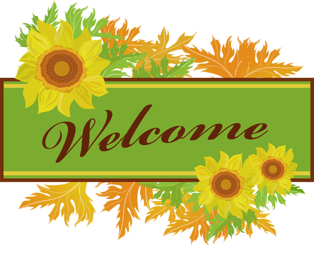 Welcome Sign Clipart