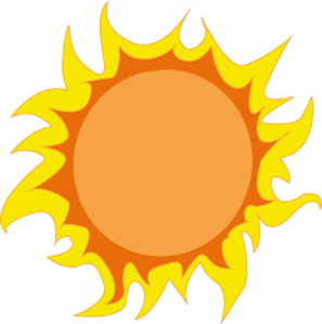 sun clip art - Clipart Of Sun