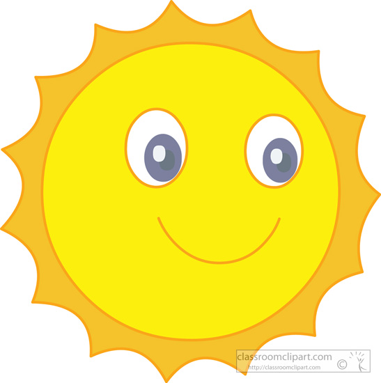 Smiling sun Vectorby ...