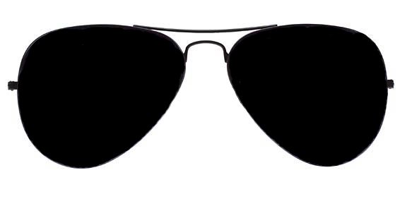 black sunglasses clipart