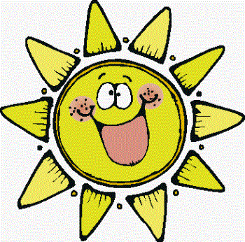 sunny weather clipart