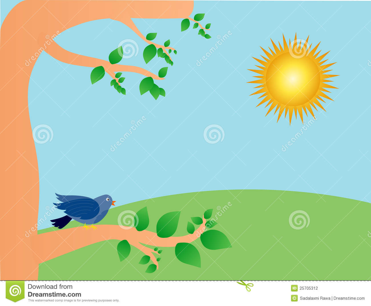 Sunny Day Stock Photography Image 25705312