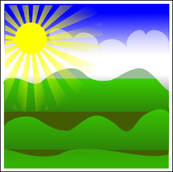 Download this image as: - Sunrise Clipart