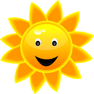 sunshine clipart - Smiling Sun Clipart