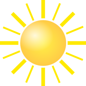 clipart sunshine: Sun theme