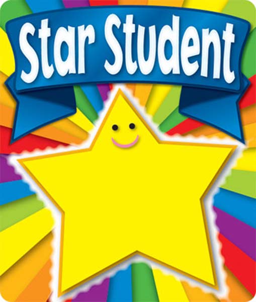 super star student clipart