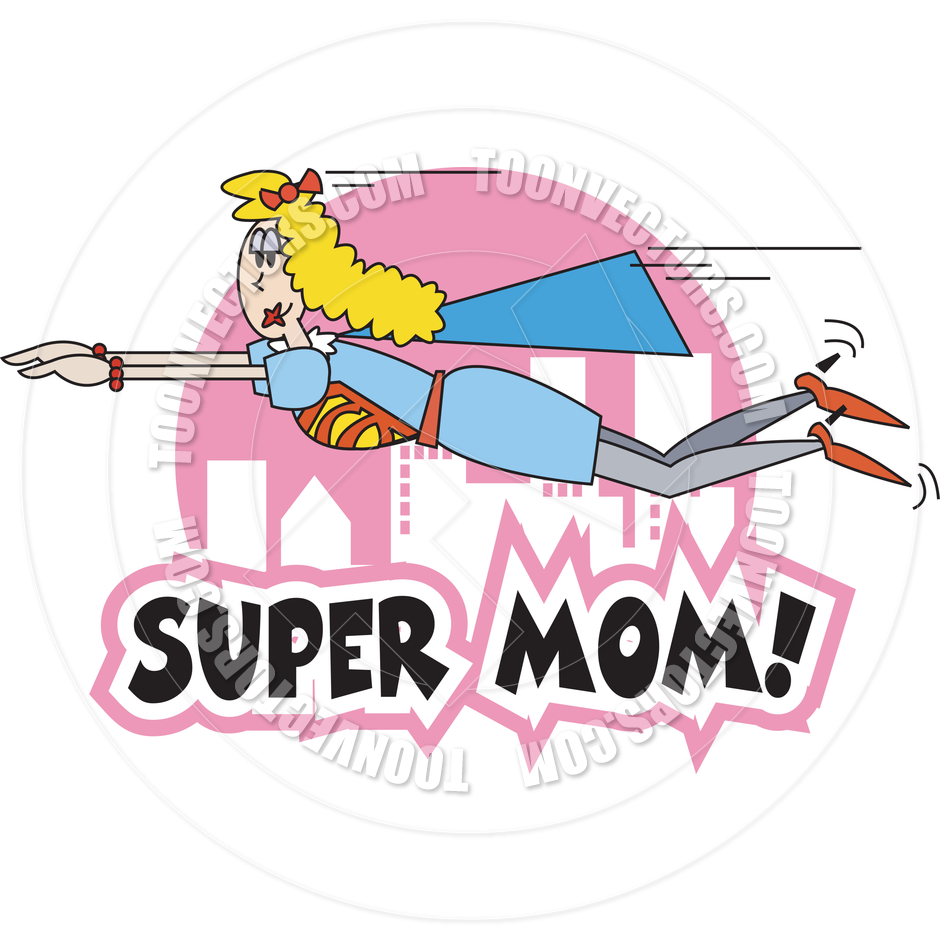 Super Mom Clipart Clipart Pan - Super Mom Clipart