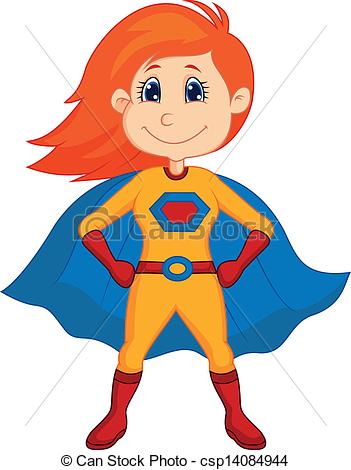 Superhero Clipart For Teacher - Kid Superhero Clipart
