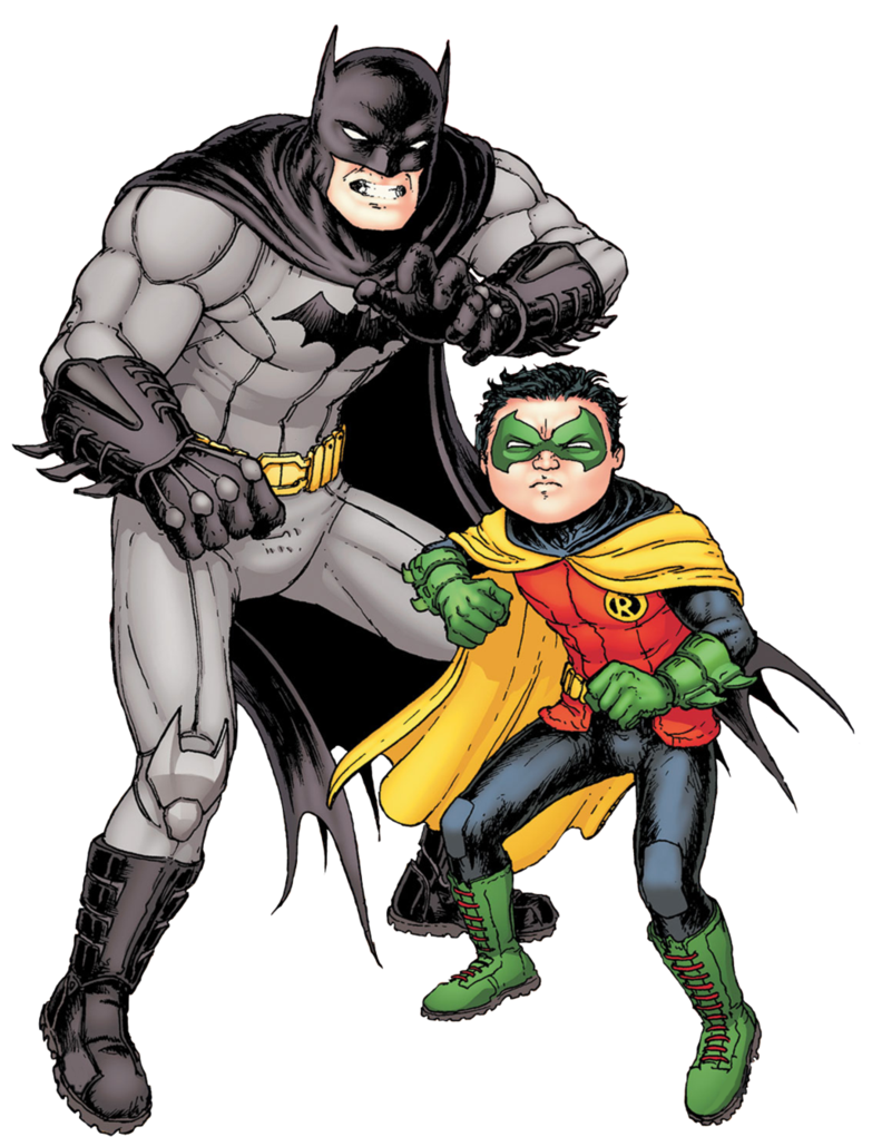 Batman And Robin Clipart PNG  - Superhero Robin Clipart