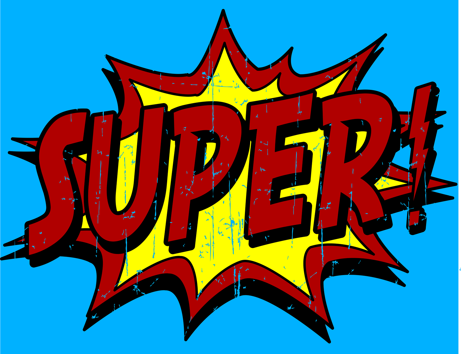 Superhero words clip art 4 - Superhero Words Clipart