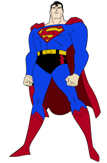 free superhero clipart - Superman Clipart