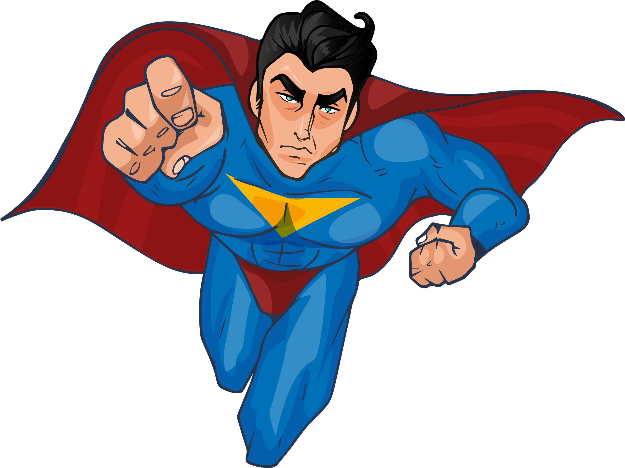 Superman Clipart PNG Image 01 210x157 - Superman PNG Images - Facts About  Superman
