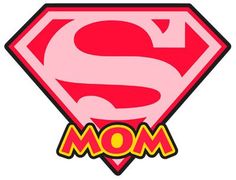 Supermom Clipart - Free Clip  - Super Mom Clipart