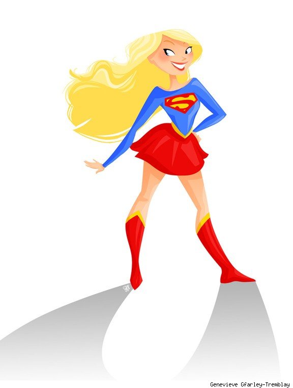 Superwoman Clipart Supergirl