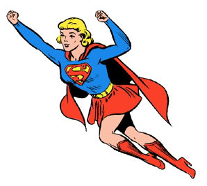 ... Superwoman Clipart - Free