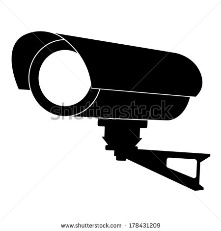 Surveillance Camera Clip Art - Surveillance Camera Clipart