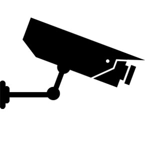 Surveillance Camera Clipart B - Security Camera Clip Art