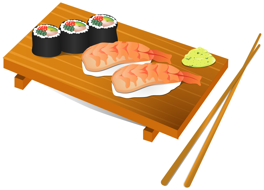 sushi clipart