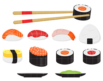 Sushi clip art