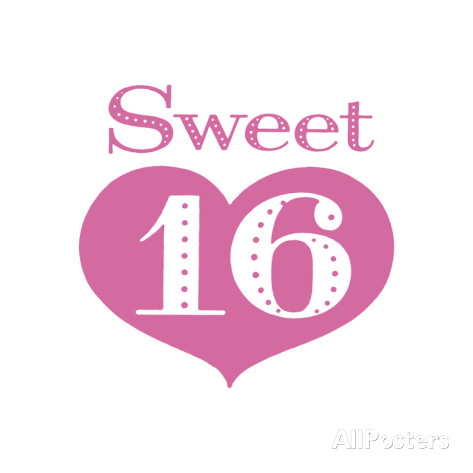Sweet 16 Clipart