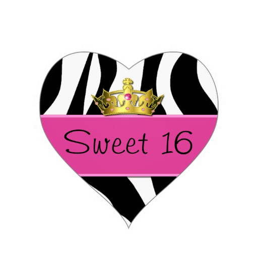 Sweet 16th Princess Clipart