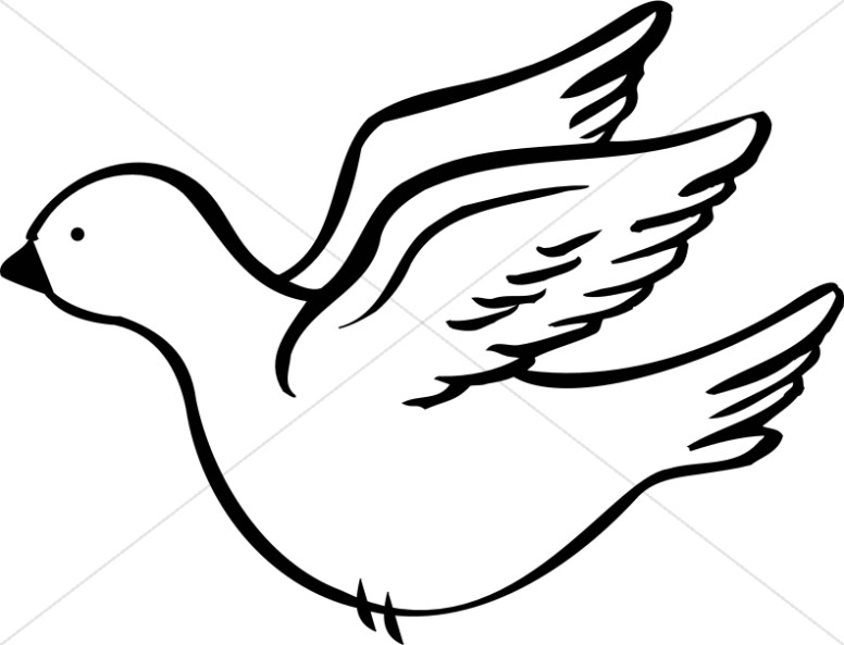 Sweet Dove Clipart - Clip Art Dove