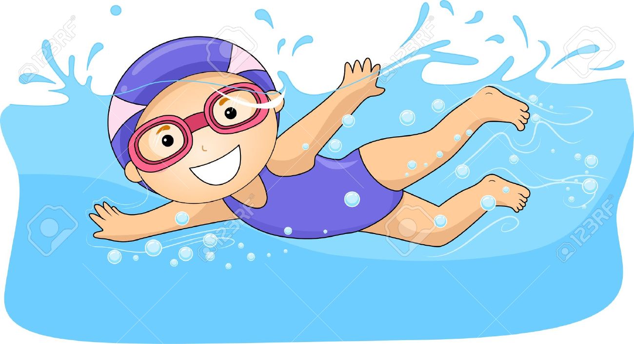 Boy Swimmer Free Clipart