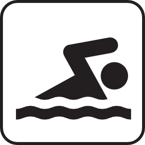 Solo Swimmer Logo Clip Art At