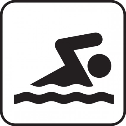 Swimming Clip Art Free Vector - Clip Art Swimmer