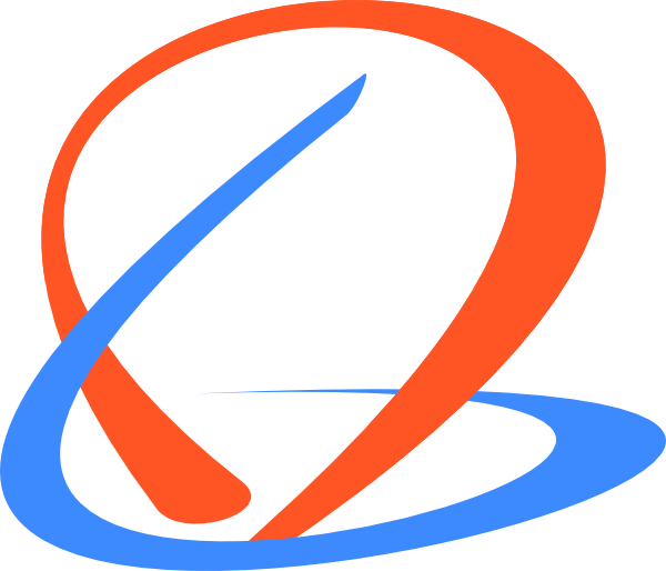 Swirly Logo Clip Art Vector C - Logo Clip Art