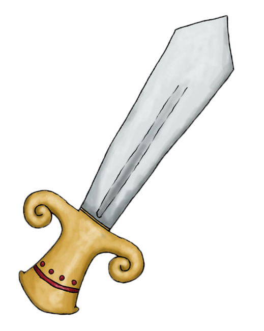 Royalty-Free (RF) Sword Clipa