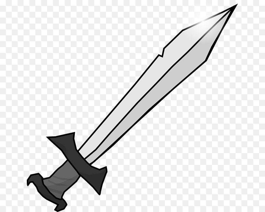 Sword Clip art - Medieval swo - Sword Clipart