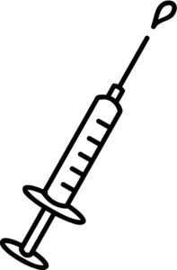 Syringe Clipart Image: Syringe