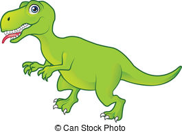 ... T Rex - Green T Rex Cartoon