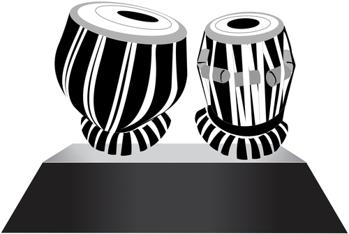 tabla clipart black and white 8