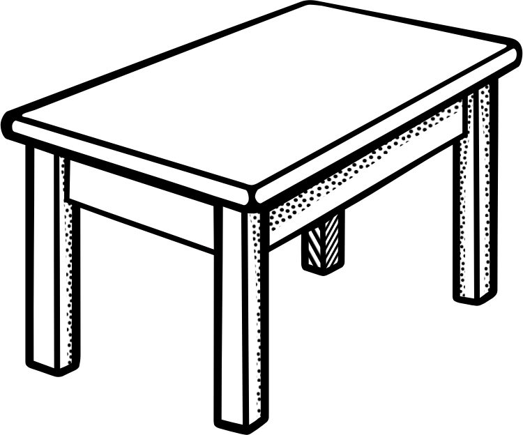Table clipart free clipart image 2 image